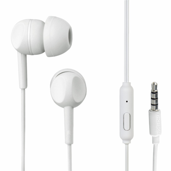 Thomson sluchátka s mikrofonem EAR3005, silikonové špunty...