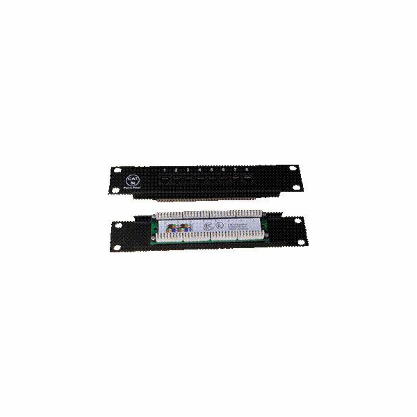 DATACOM Patch panel 10" UTP cat5e 8portů 1U