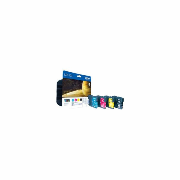BROTHER LC-1100 Ink BK/C/M/Y Pack pre MFC-6490CW/DCP-6690CW