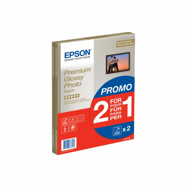 Epson C13S042169 paper A4 - 255g/m2 - 2x15sheets - photo ...