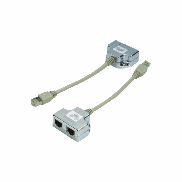 DATACOM "Y" adaptér STP CAT5E  PC / PC+TEL