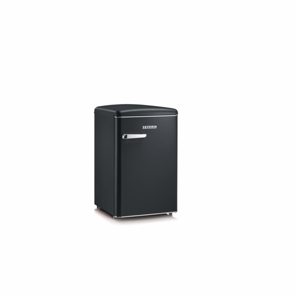 Chladnička Severin, RKS 8832 MATT BLACK, RETRO, 106 l, ob...