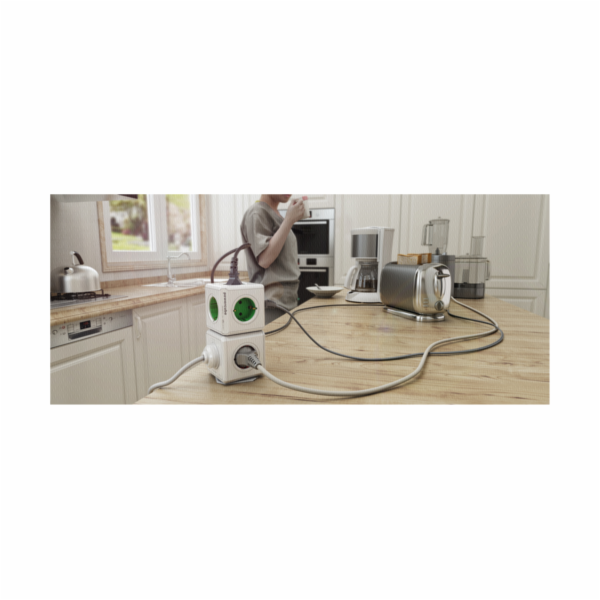 allocacoc PowerCube Original USB seda Type F pro Extended...
