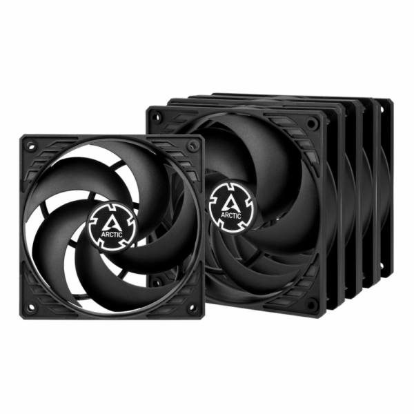 ARCTIC ventilátor P12 120mm, value pack (5ks), černá