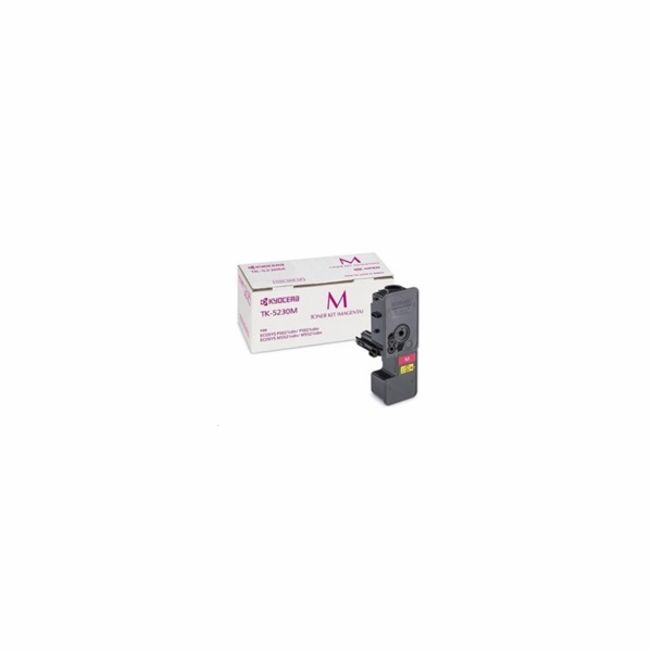 Kyocera toner TK-5230M červený na 2 200 A4 (při 5% pokryt...