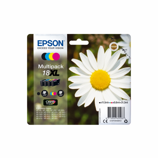 Epson Multipack 4-colours 18XL Claria Home Ink