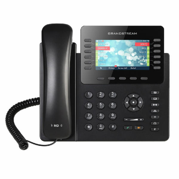 Grandstream GXP2170, 4,3"TFT bar. disp., 6SIP účtů, 12pro...