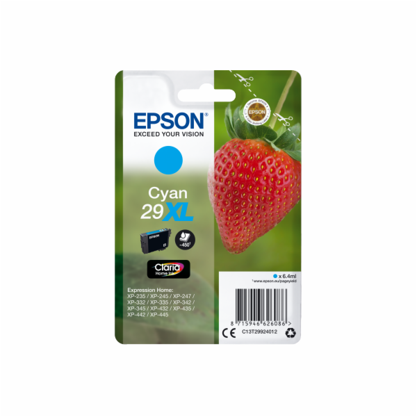 Epson Singlepack Cyan 29XL Claria Home Ink