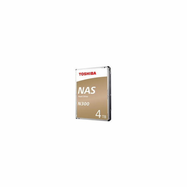 Toshiba N300 NAS - Pevný disk - 4 TB - interní - 3.5" - S...