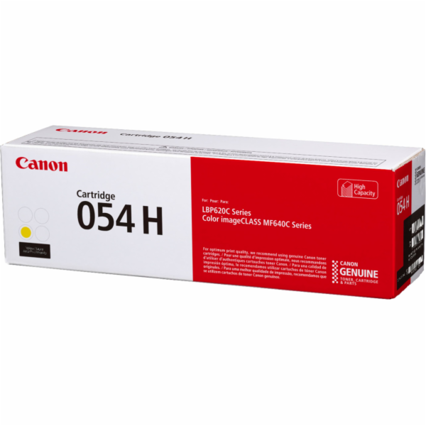 Canon toner Cartridge 054 H Y zluta
