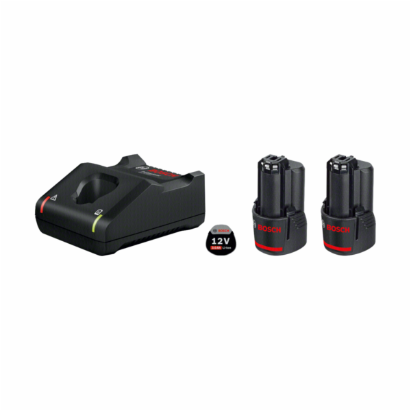 Bosch 2x 3.0Ah, GAL 12V-40 aku