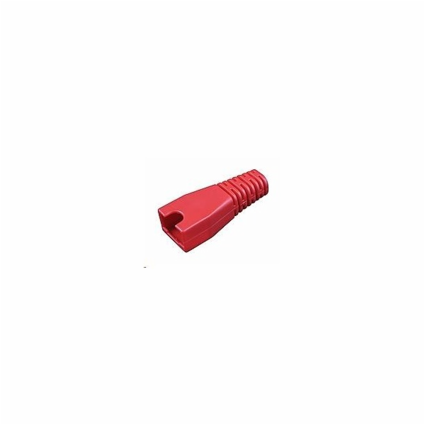 DATACOM ochrana pro plug RJ45 s výřezem červený