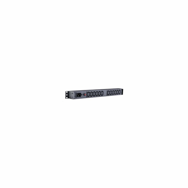 CyberPower Rack PDU, Basic, 1U, 16A, (12)C13, IEC-320 C20