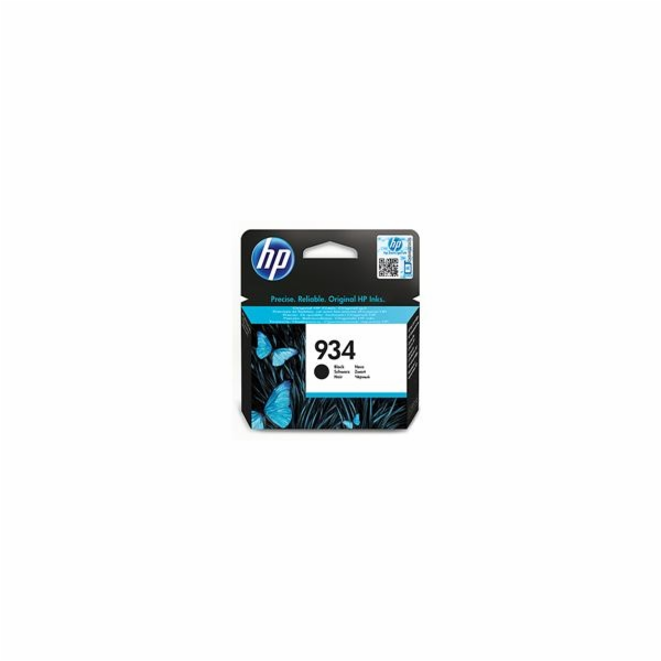 HP 934 černá inkoustová kazeta, C2P19AE