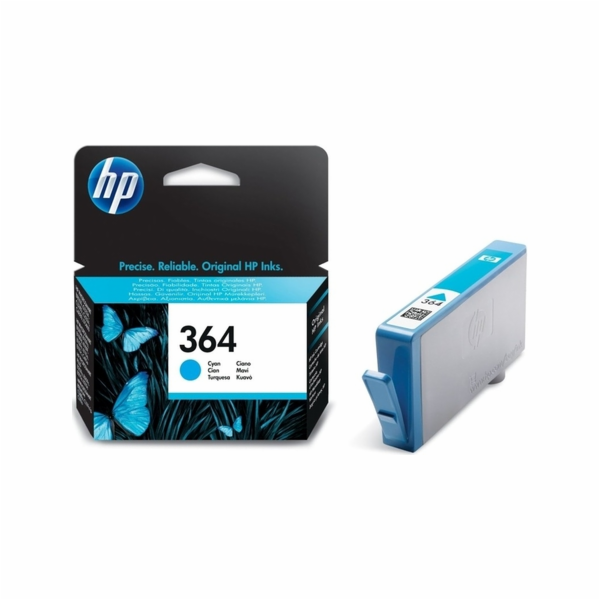 HP (364) inkoustová náplň Vivera azurová CB318EE originál