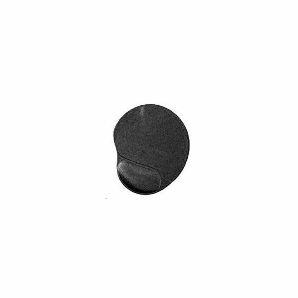 GEMBIRD Podložka pod myš gelová ergonomická Maxi, černá