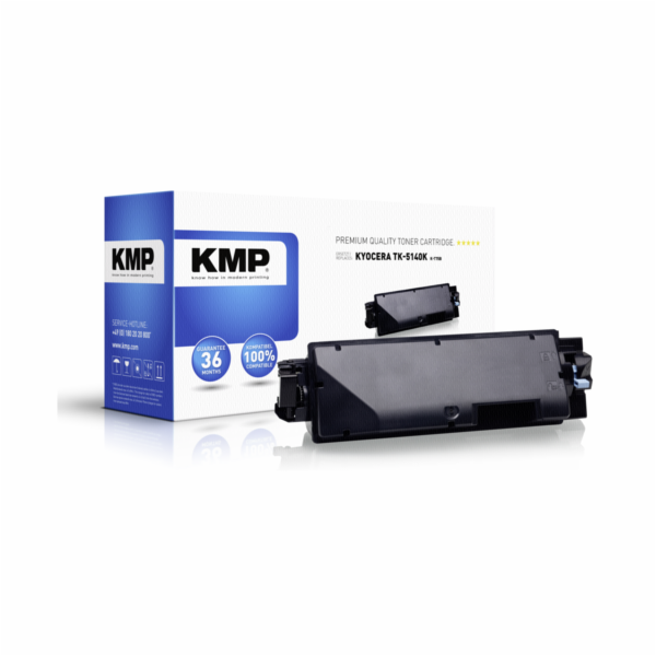KMP K-T75B toner cerna kompatibil. s Kyocera TK-5140 K