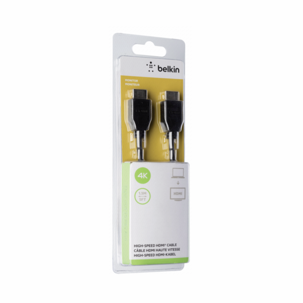 Belkin HDMI Standard Audio Video kabel 4K/UltraHD kompati...