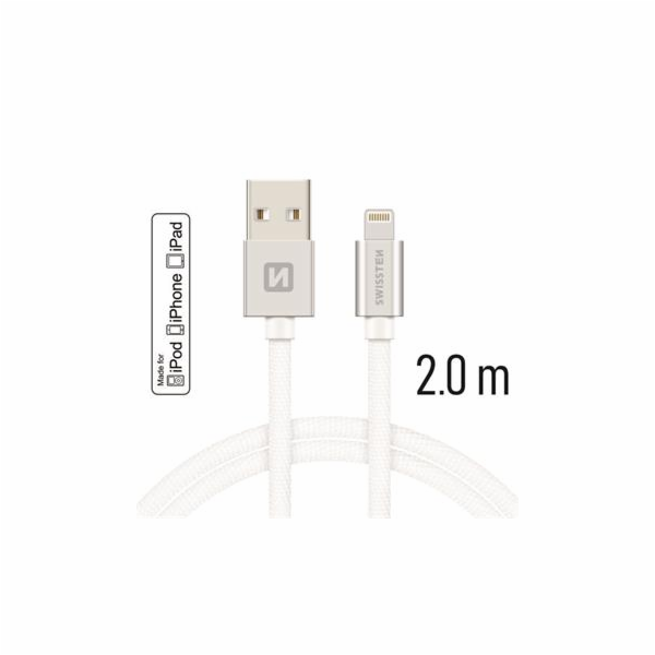 Swissten Datový Kabel Textile Usb / Lightning Mfi 2,0 M S...