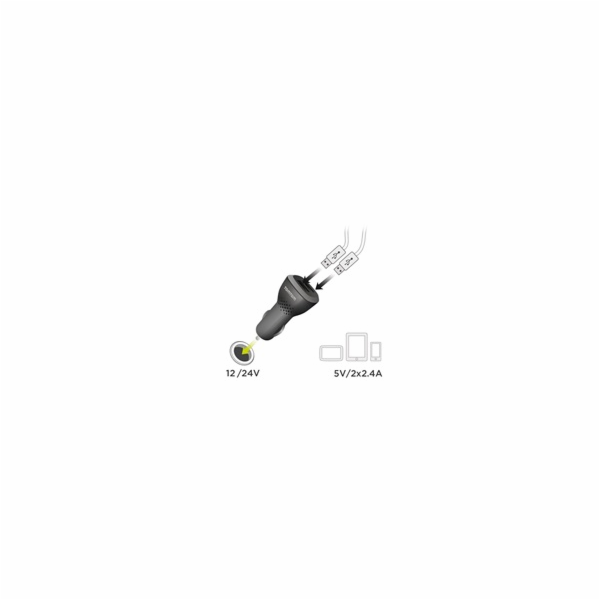 TomTom vysokorychlostní duální nabíječka do auta (2x USB)