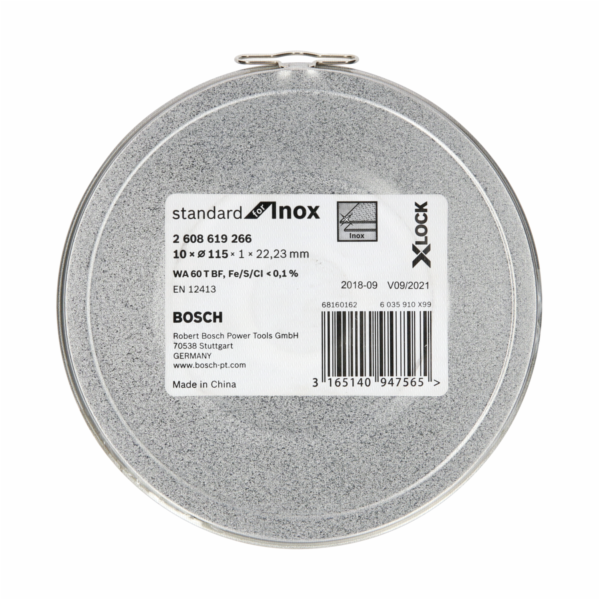 Bosch X-LOCK rezny kotouc 10x115 1mm Std Inox v doze