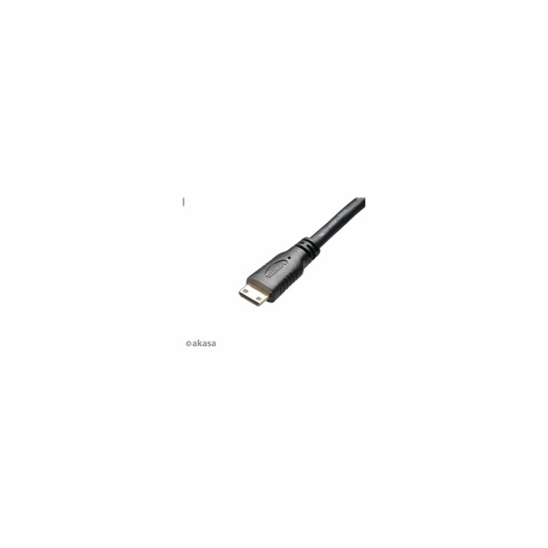 AKASA - HDMI na mini HDMI adaptér - 25 cm