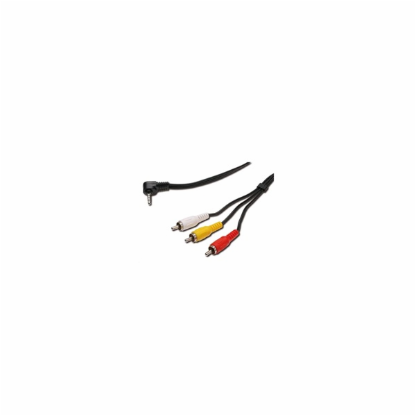 PREMIUMCORD Kabel audio/video 3,5mm Jack 4pin - 3x Cinch ...