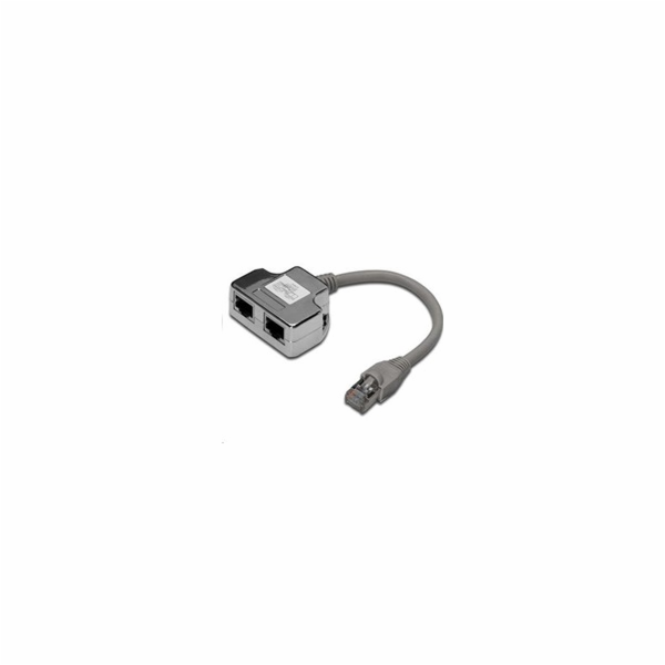 Rozbočovač Modulární RJ45 distributor 2 porty 10/100Base T