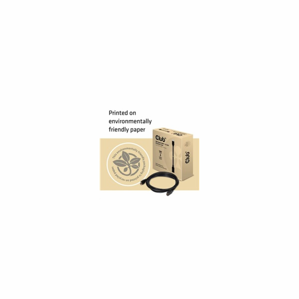 Club3D Kabel prodlužovací HDMI 2.0, 4K60Hz UHD (M/F), 3m