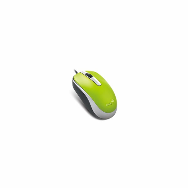 GENIUS myš DX-120, drátová, 1200 dpi, USB, zelená