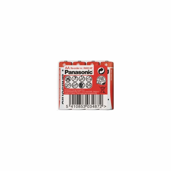 Baterie Panasonic AA/R6 1ks.