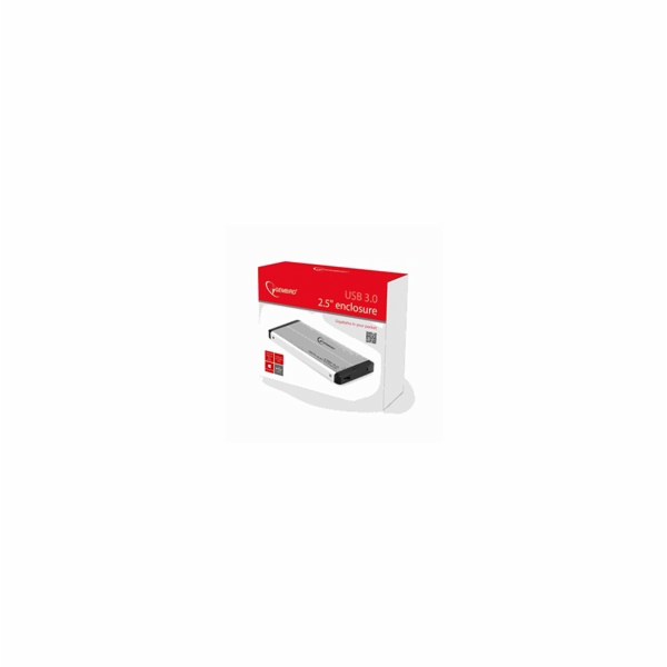 GEMBIRD externí box pro 2.5" zařízení, USB 3.0, SATA, stř...