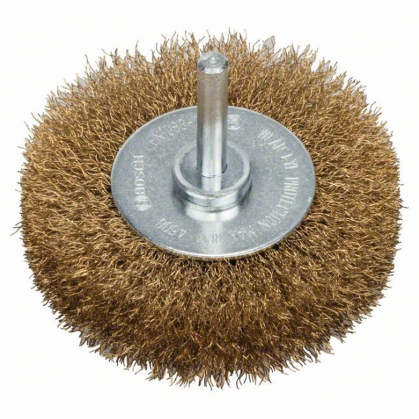 Kotoučový kartáč, s vrstvou mosazi - 75 mm, 0,2 mm, 16 mm...