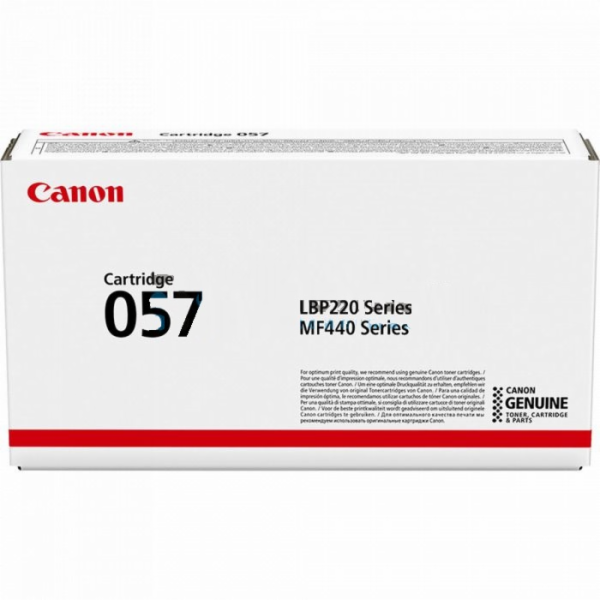 Canon originální toner CRG-057 BK (černý, 3100str) pro Ca...