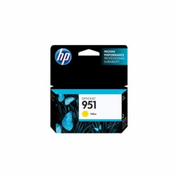 HP 951 Yellow Original Ink Cart, CN052AE (700 pages)