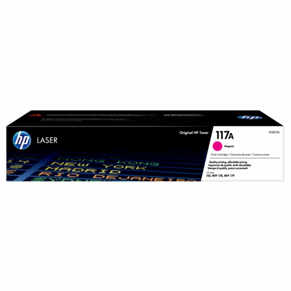 HP 117A Mgn Original Laser Toner, W2073A