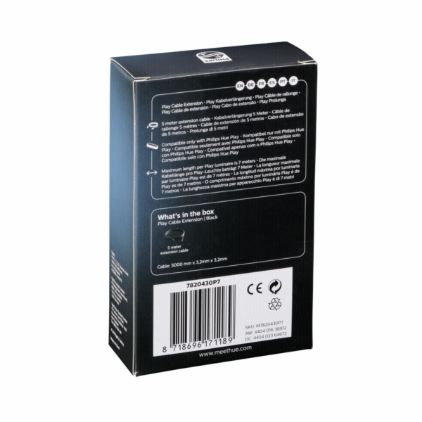 Philips Hue Play prodluzovací kabel 5m