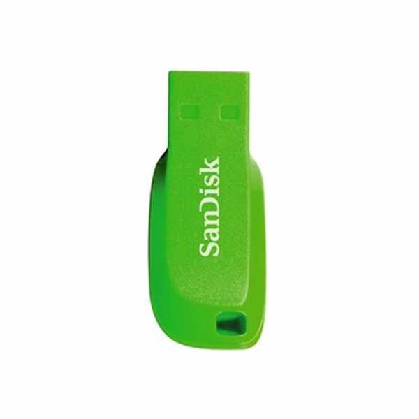 SanDisk Flash Disk 32GB Cruzer Blade, USB 2.0, zelená