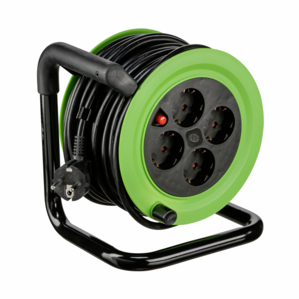 REV Mini Drum w 4 safety sockets 15m green black