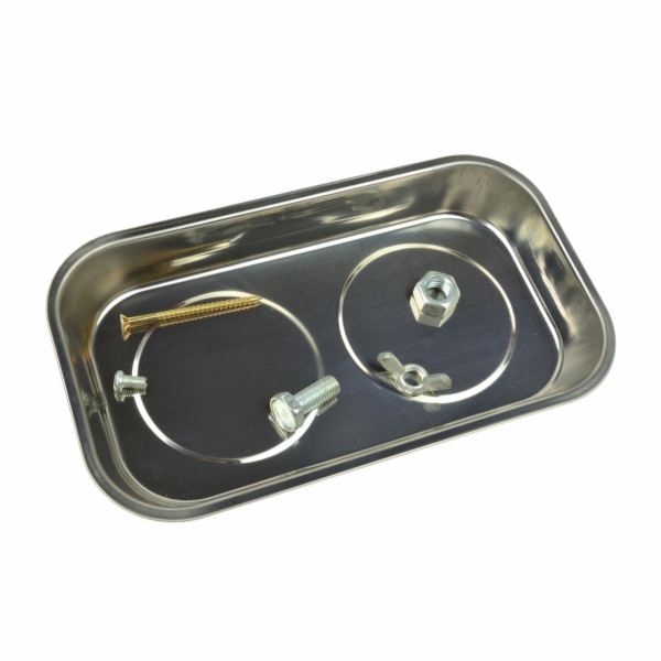 Obdélníková magnetická miska 240x140mm GEKO