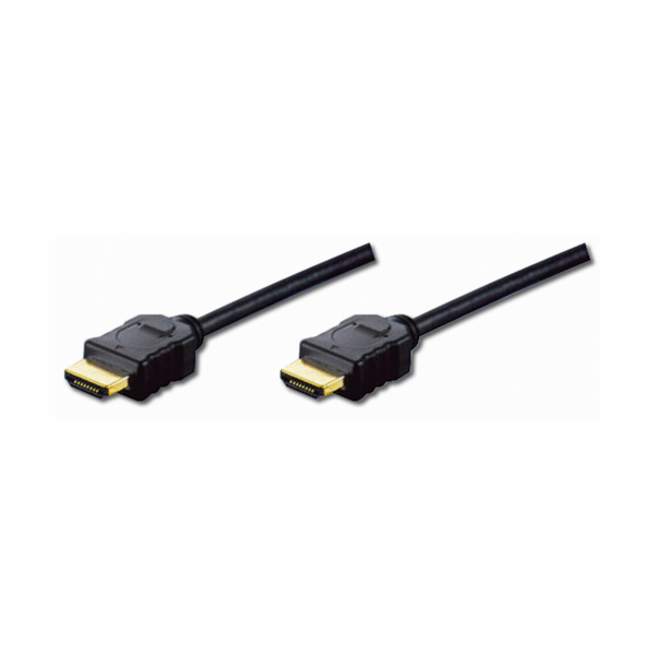 Digitus HDMI High Speed + Ethernet připojovací kabel, 2xs...