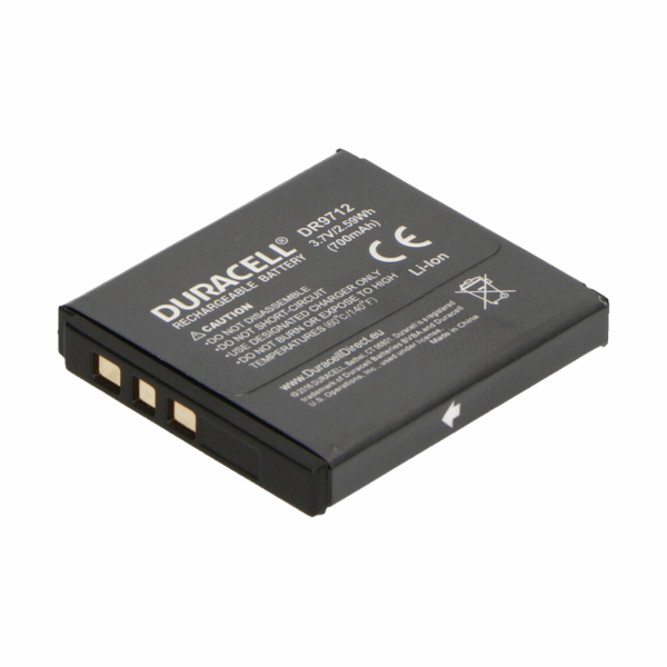 Duracell Li-Ion Akku 700mAh für Kodak KLIC-7001