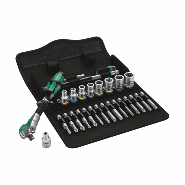 Wera 8100 SA Zyklop Speed Sada nástrčných klíčů, 1/4" (6,...
