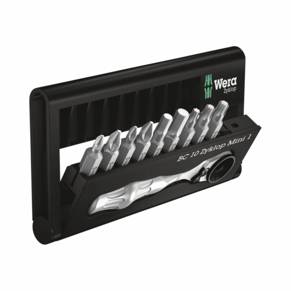 Wera Kraftform Kompakt Zyklop Mini 1, 10dílná sada nářadí