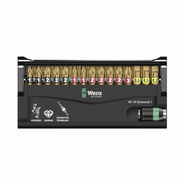 WERA Bit-Check 30 Diamond 1