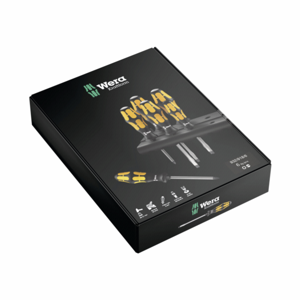 WERA 932/918/6 chiseldriver + Rack