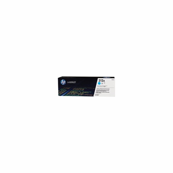 HP 312A Cyan LJ Toner Cart, CF381A (2,700 pages)