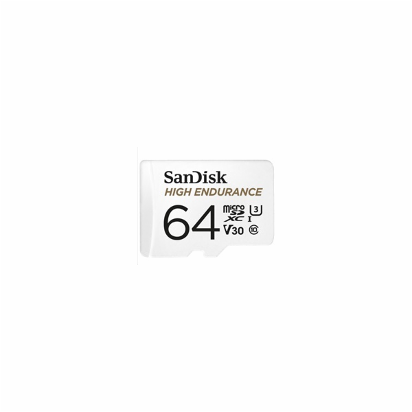 SanDisk High Endurance/micro SDXC/64GB/100MBps/UHS-I U3 /...
