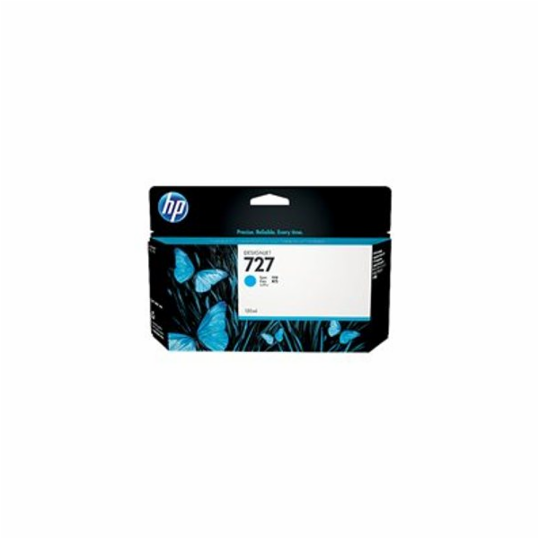 HP 727 Cyan Ink Cart, 130 ml, B3P19A