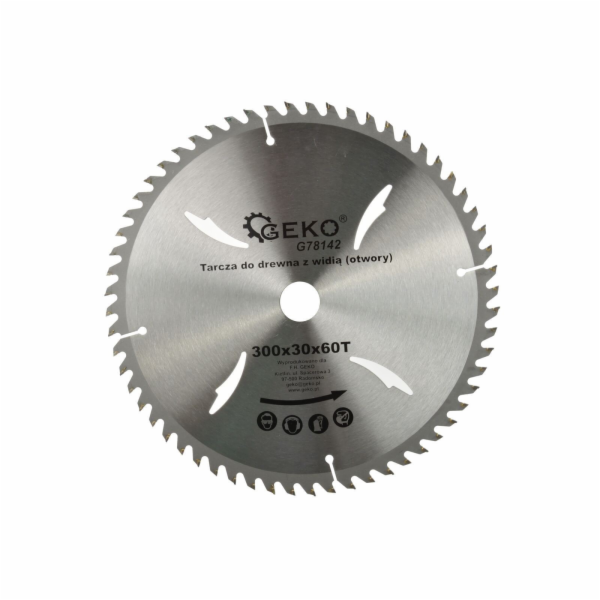 GEKO Kotouč pilový do dřeva, 300x30 mm, 40T GEKO